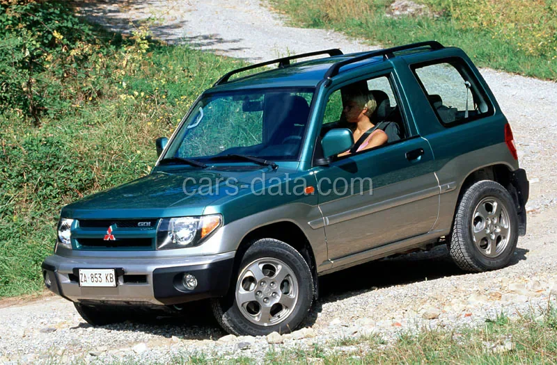 Mitsubishi Pajero Pinin 1.8 GLX 2003 front view