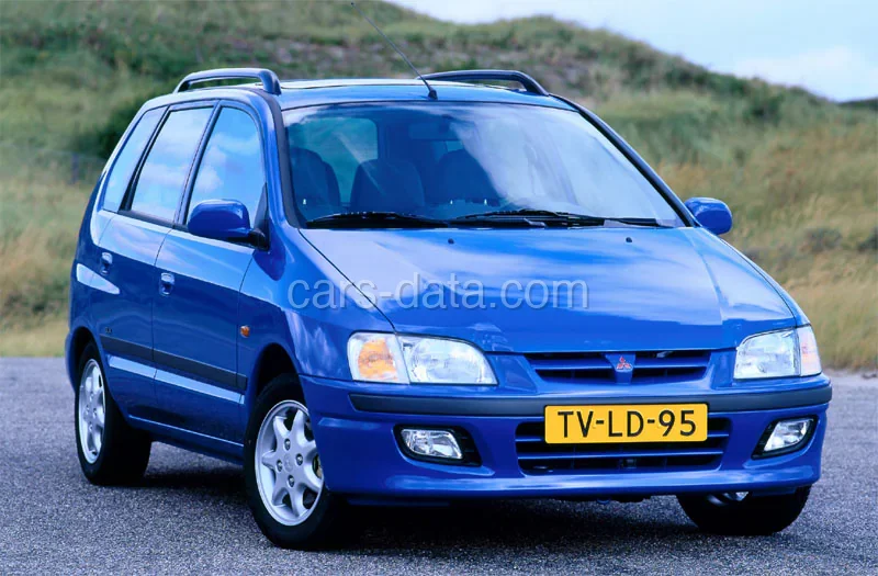 Mitsubishi Space Star 1.3 GL 1998 front view