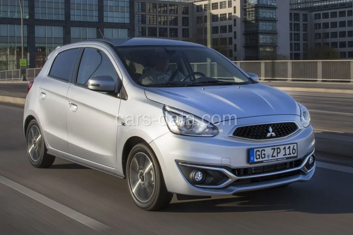 Mitsubishi Space Star 1.0 Active 2018 front view