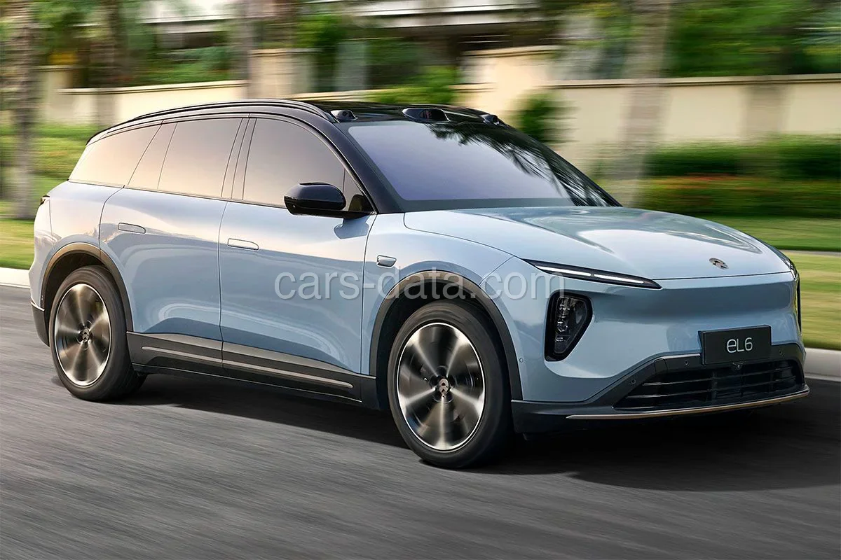 NIO EL6 100kWh 2023 front view