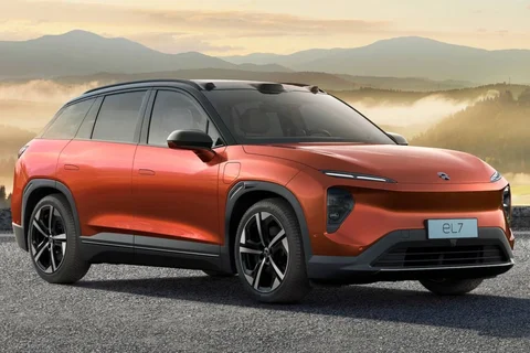 NIO EL7 75kWh 2022 view 3
