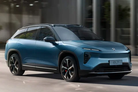 NIO EL7 75kWh 2022 view 4