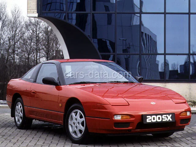 Nissan 200 SX 200 SX 1989 front view