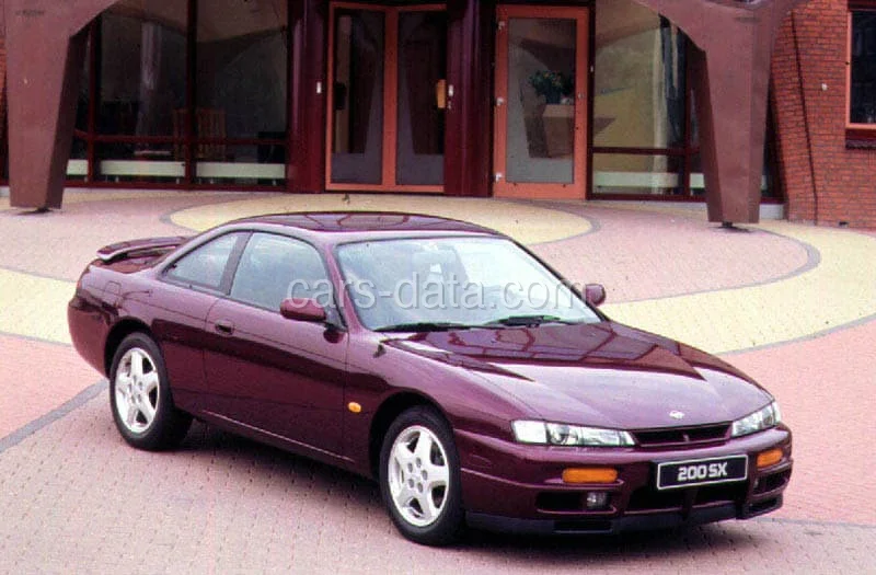Nissan 200 SX Turbo 1997 front view