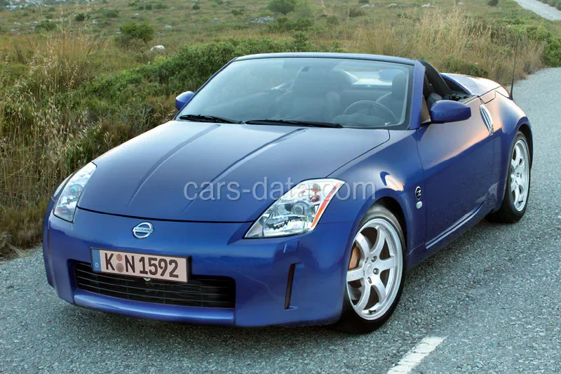 Nissan 350Z Roadster 2005 front view