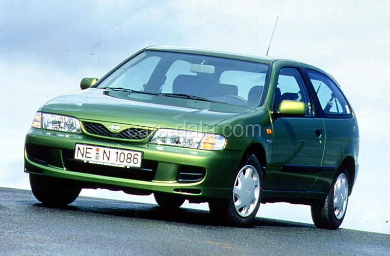 Nissan Almera 1.6 SR 1998 front view