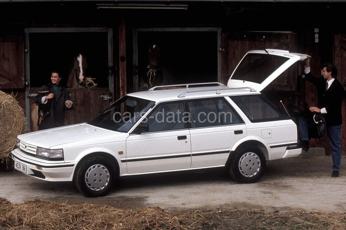 Nissan Bluebird Wagon 2.0 LX 1988 front view