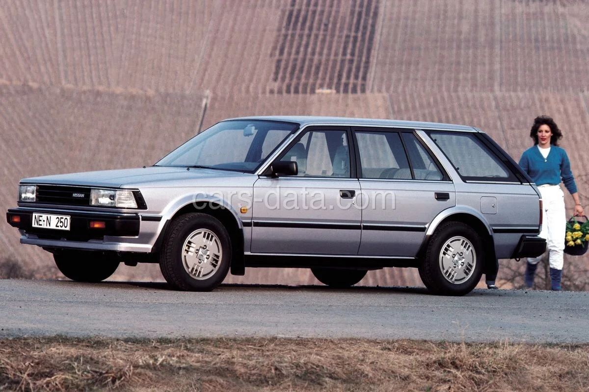 Nissan Bluebird Combi 2.0 GL 1984 front view