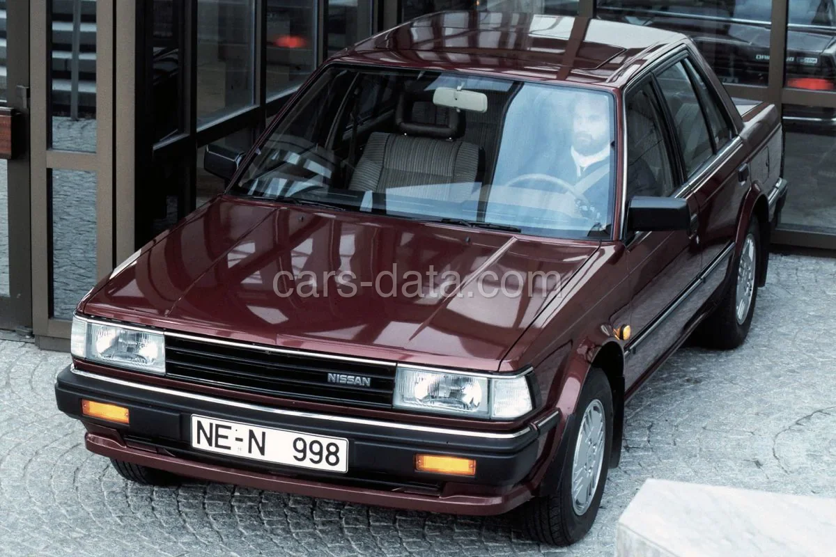 Nissan Bluebird 2.0 D GL 1984 front view