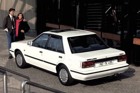 Nissan Bluebird 1984 front view