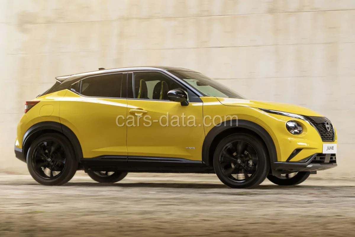 Nissan Juke Hybrid 143 Tekna 2024 front view