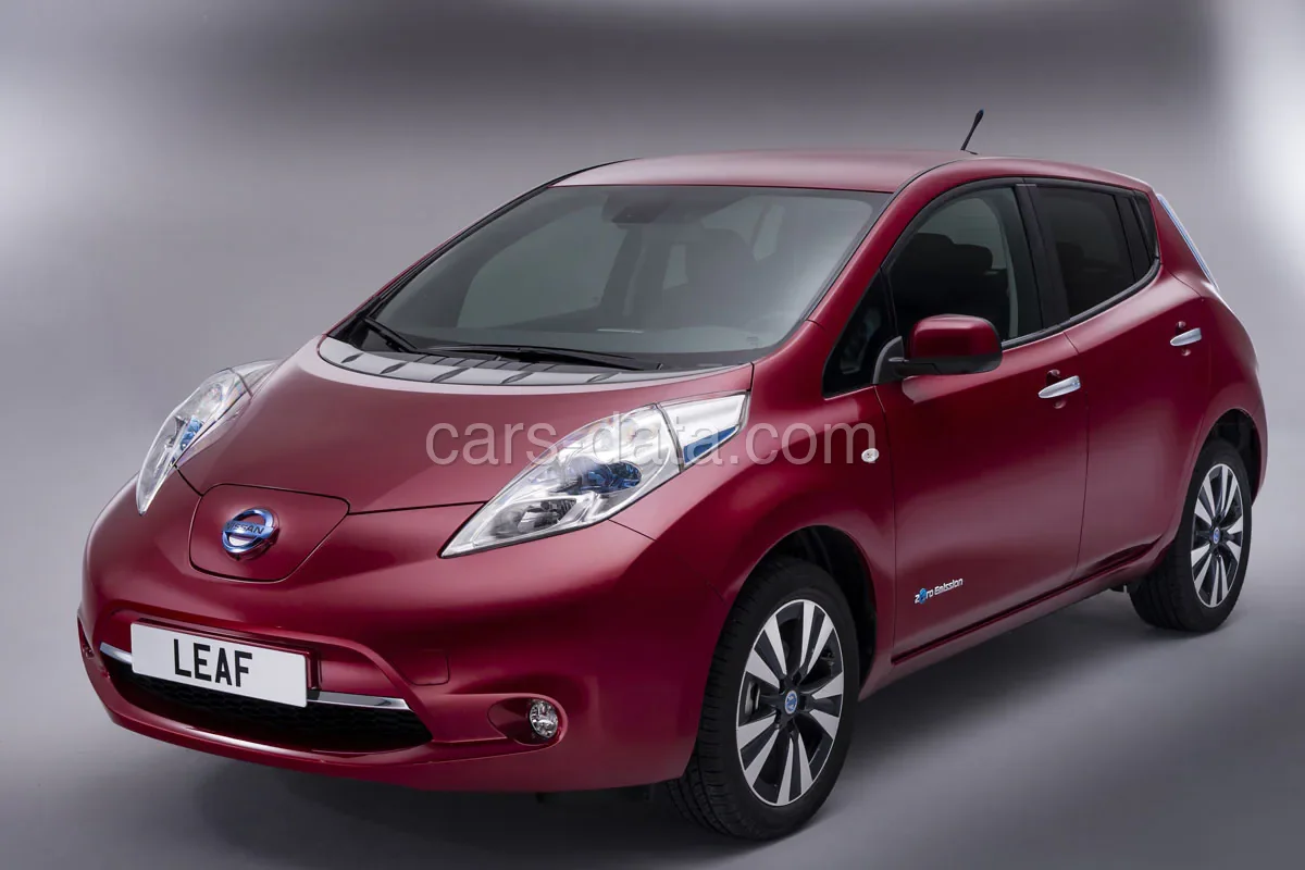 Nissan Leaf 30kWh Visia 2016 front view