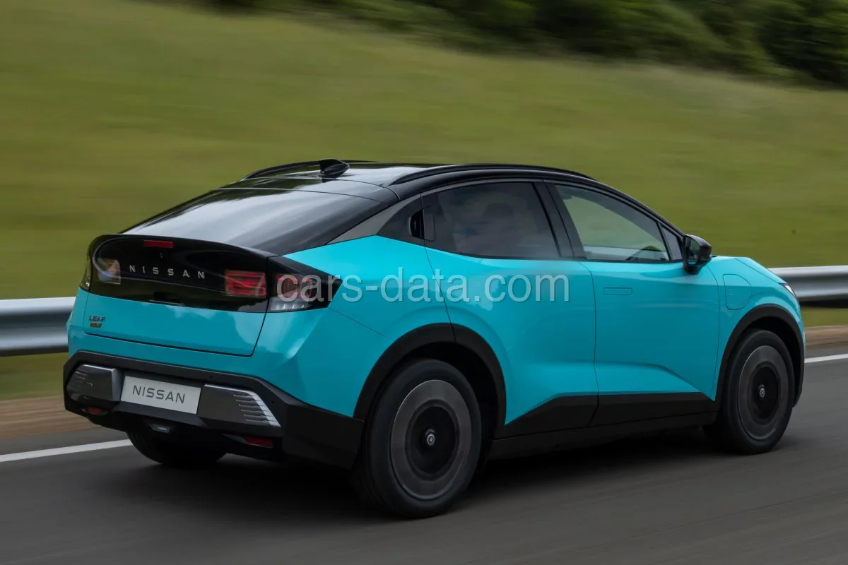 Nissan Leaf 75kWh Engage 2026 suv widok z przodu
