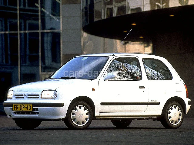 Nissan Micra 1.0 1992 front view