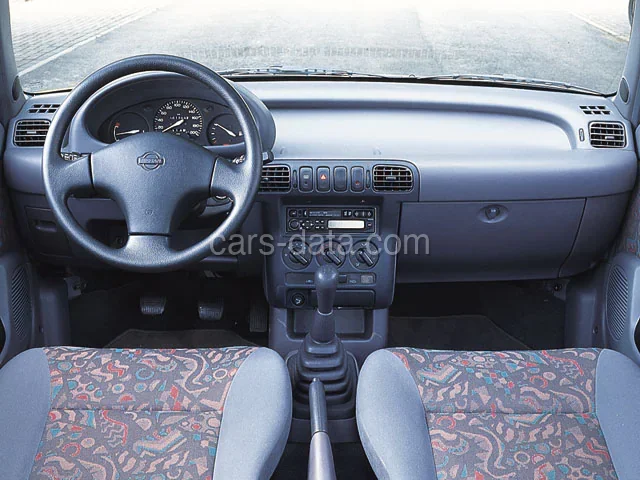 Nissan Micra 1.0 GX 1996 front view