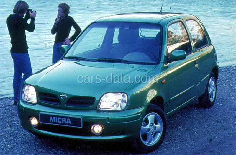 Nissan Micra 1.0 Gi 1998 front view