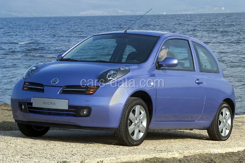 Nissan Micra 1.0 2003 front view