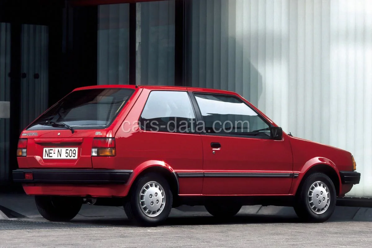 Nissan Micra 1.0 SDX 1983 front view