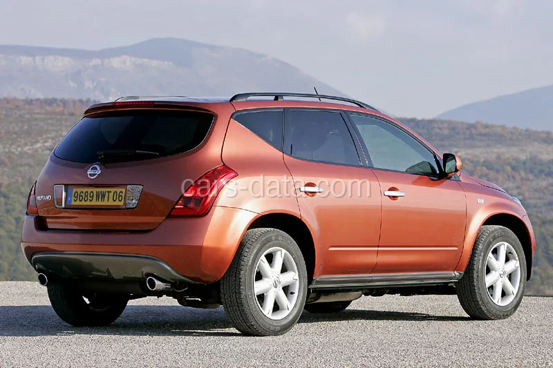 Nissan Murano 3.5 V6 2005 front view