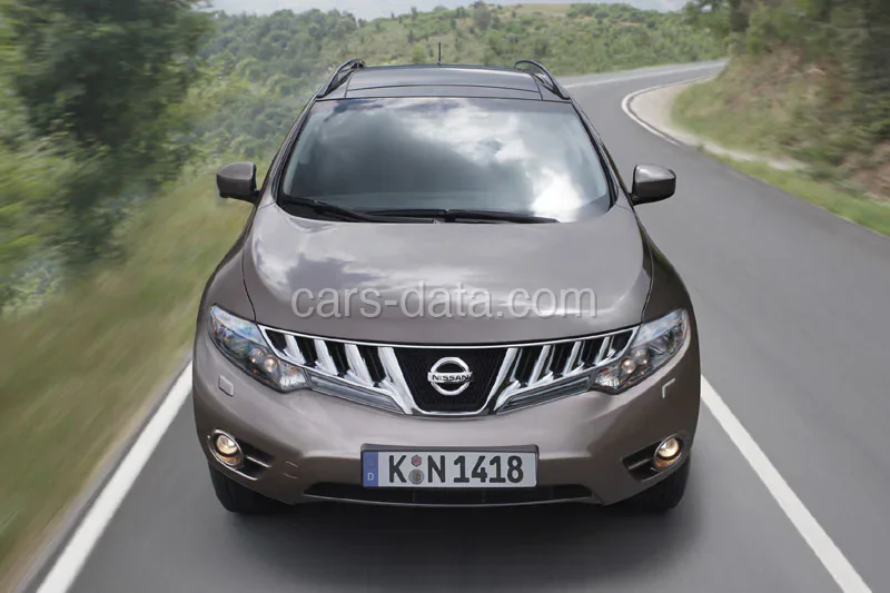 Nissan Murano 3.5 V6 2008 front view
