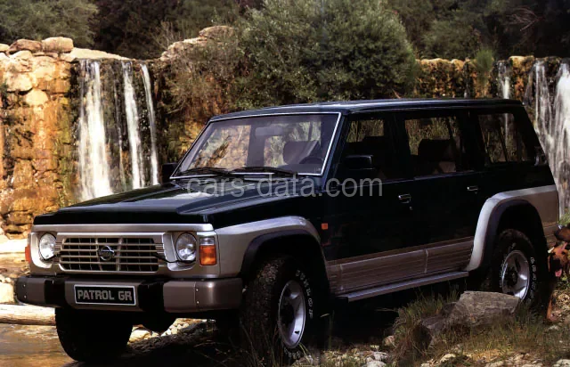 Nissan Patrol Wagon GR 2.8 Turbo D 1989 front view