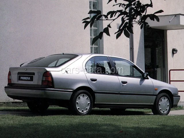 Nissan Primera 2.0 D LX 1990 front view