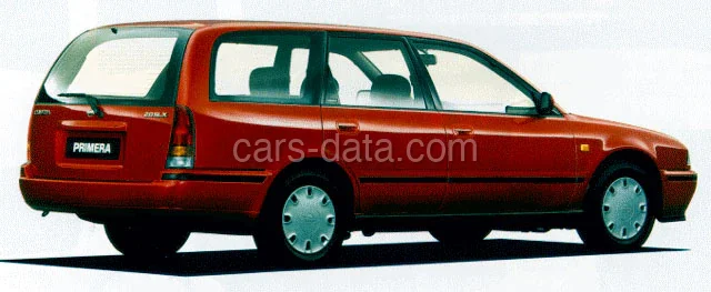 Nissan Primera Wagon 2.0 D SLX 1990 front view