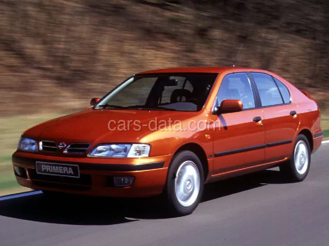 Nissan Primera 1.6 Si 1996 front view