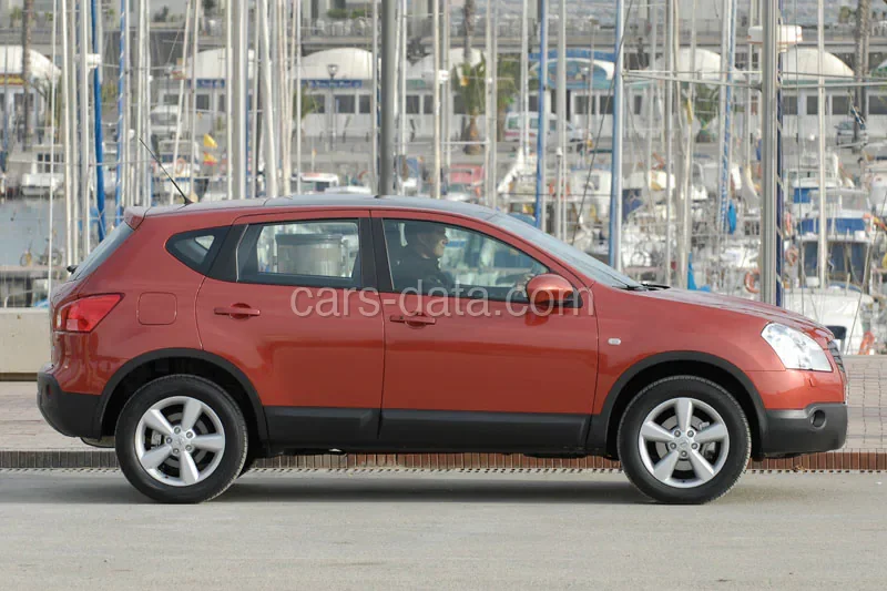 Nissan Qashqai 1.6 Acenta 2008 front view