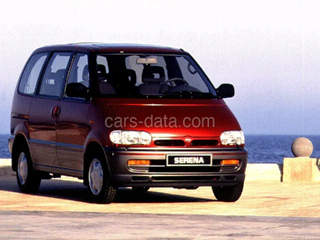 Nissan Serena 2.3 D SLX 1995 front view