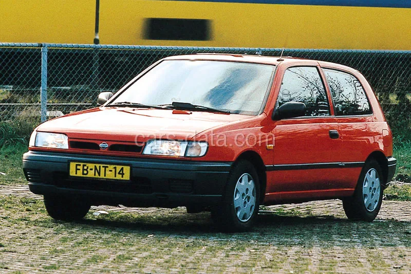 Nissan Sunny 1.4 L 1991 front view