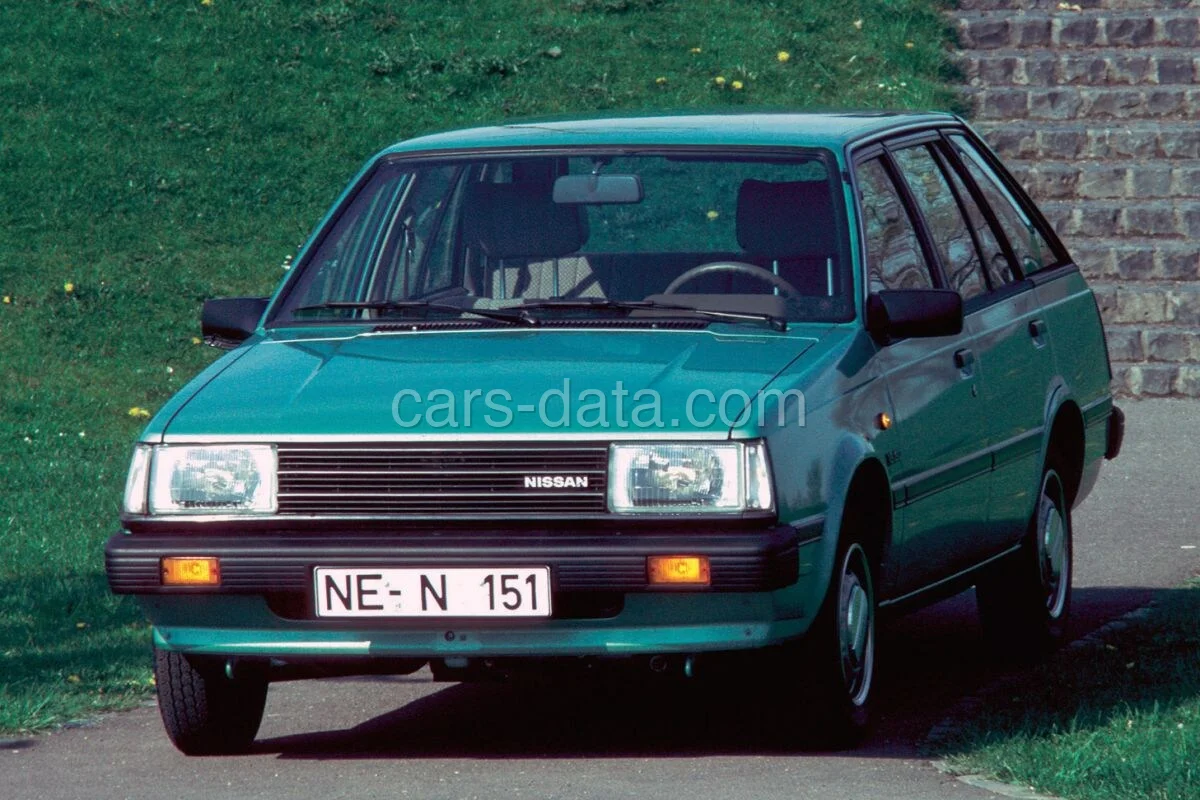 Nissan Sunny Combi 1.5 GL 1982 front view