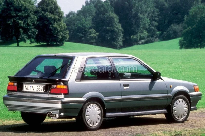 Nissan Sunny 1.4 Automatic 1989 front view