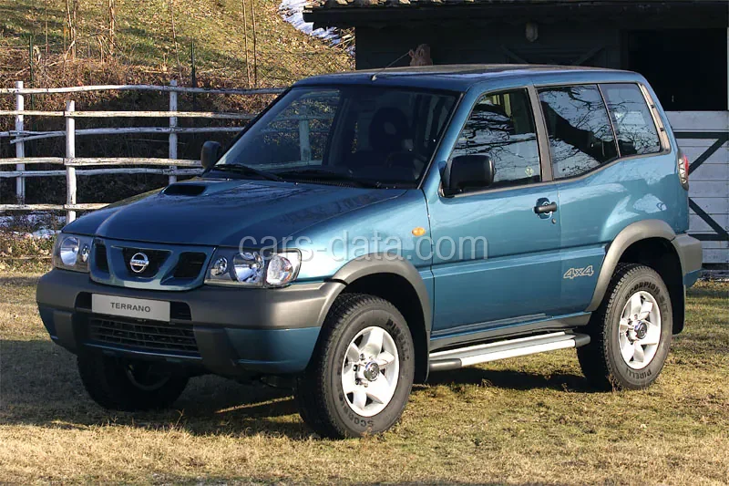 Nissan Terrano 2.7 TD Luxury 2002 front view