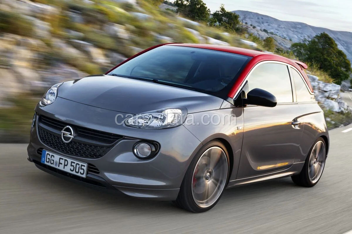 Opel Adam 1.4 Turbo S 2015 front view