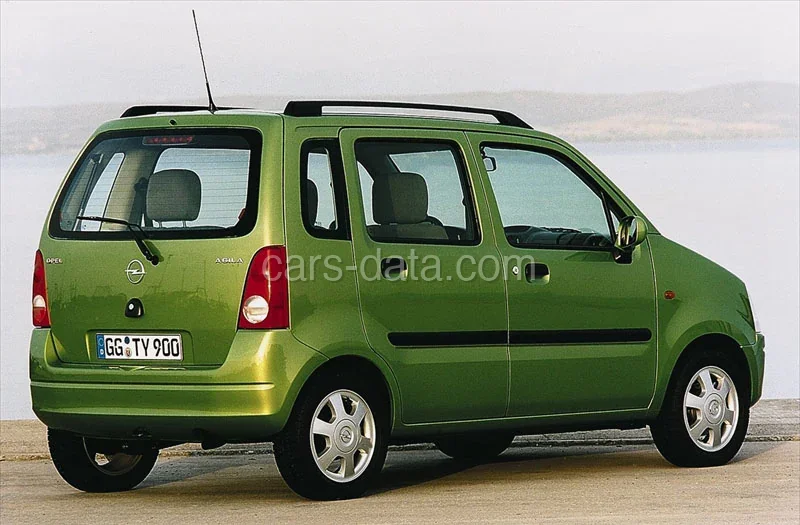 Opel Agila 1.0-12V 2000 front view