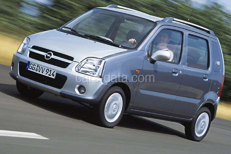 Opel Agila 1.2-16V Temptation 2007 front view