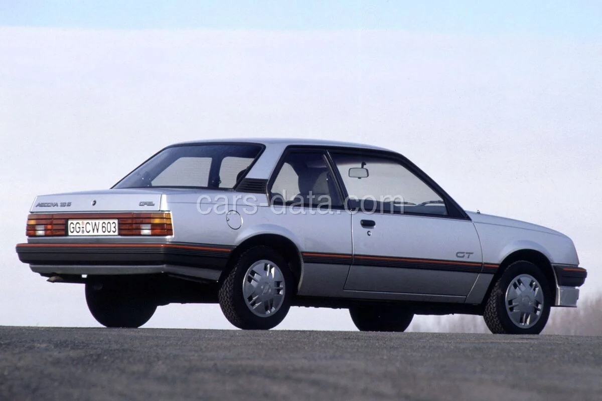 Opel Ascona 2.0i LS 1986 front view