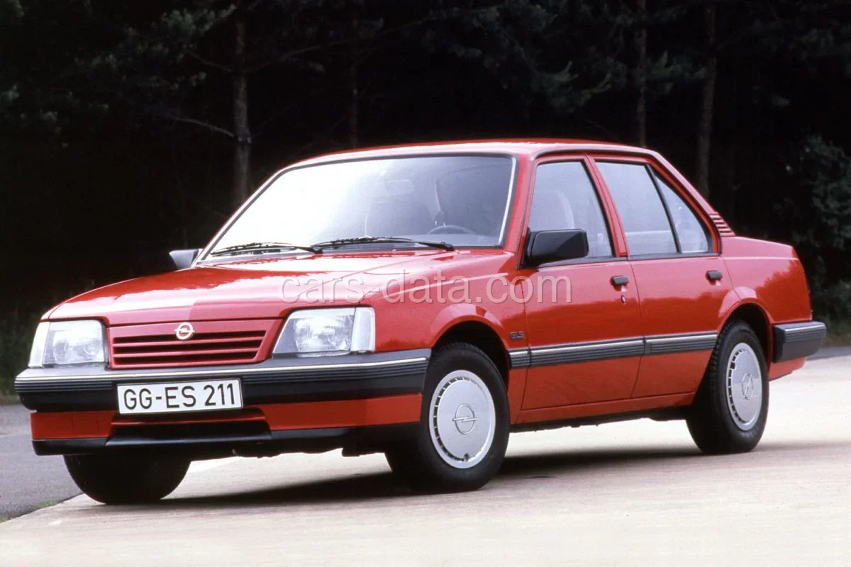 Opel Ascona 1.6 D CD 1984 front view
