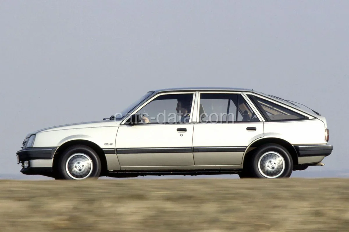 Opel Ascona 1.6 NC GL 1986 front view