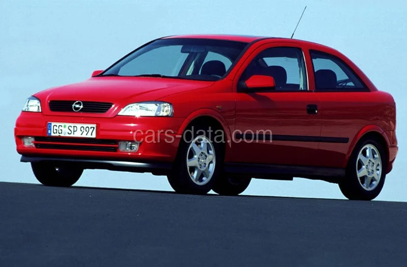 Opel Astra 2.0 DTi-16V Njoy 2002 front view