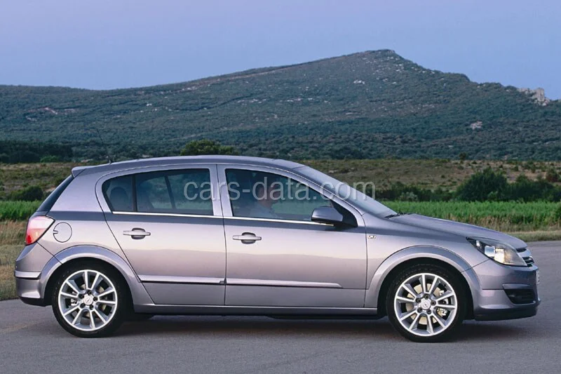 Opel Astra 1.4 Elegance 2005 front view