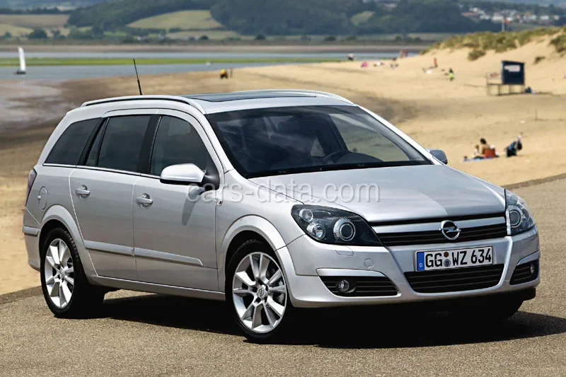 Opel Astra Estate 1.4 Elegance 2004 front view
