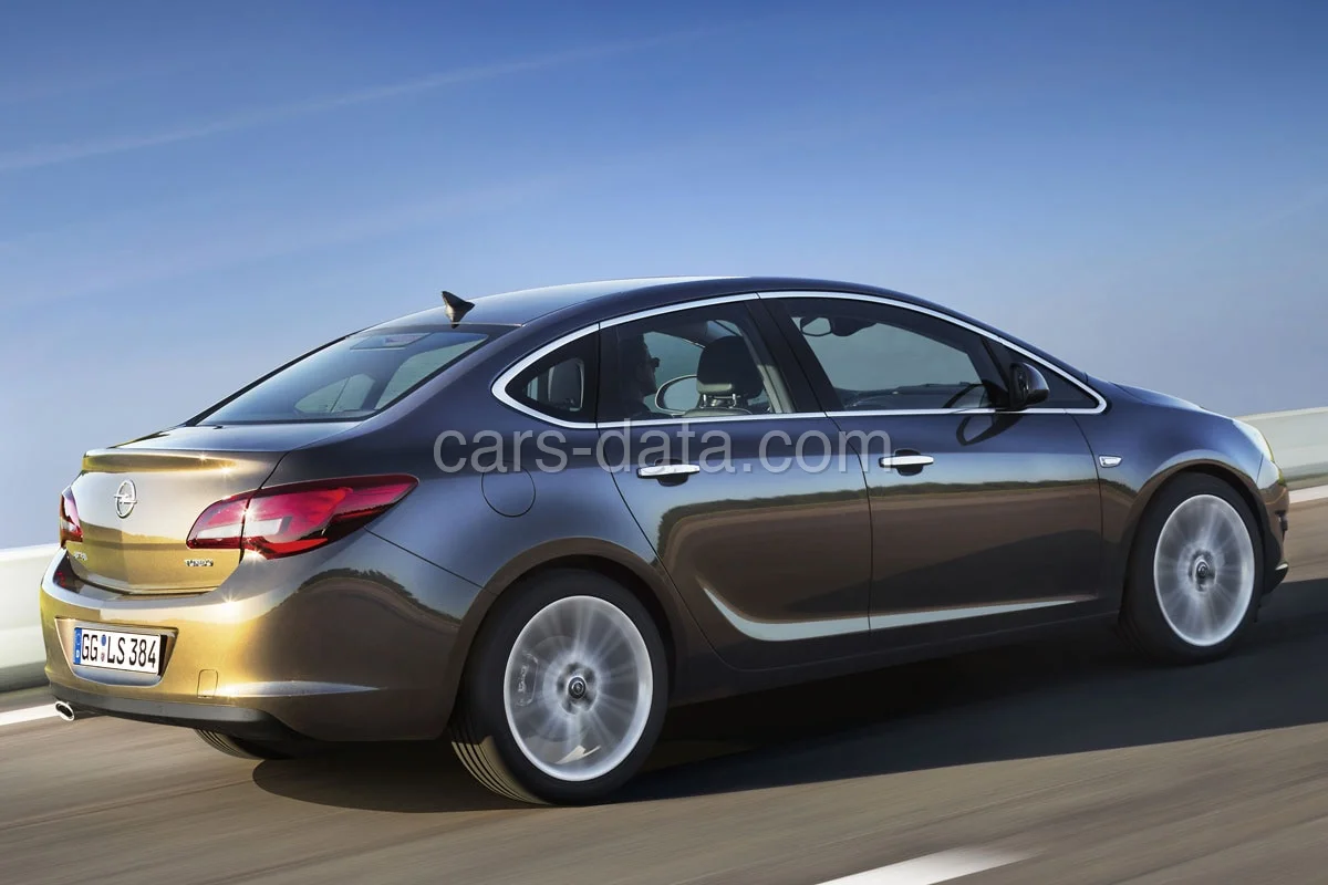 Opel Astra 1.6 CDTI 110hp ecoFLEX BlitZ 2014 front view