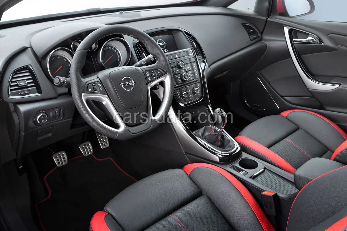 Opel Astra GTC 2.0 CDTI BiTurbo 195hp 2013 front view