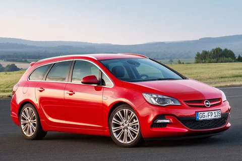 Opel Astra Sports Tourer Van 1.6 CDTI 110hp ecoFLEX Design E. 2014 view 12