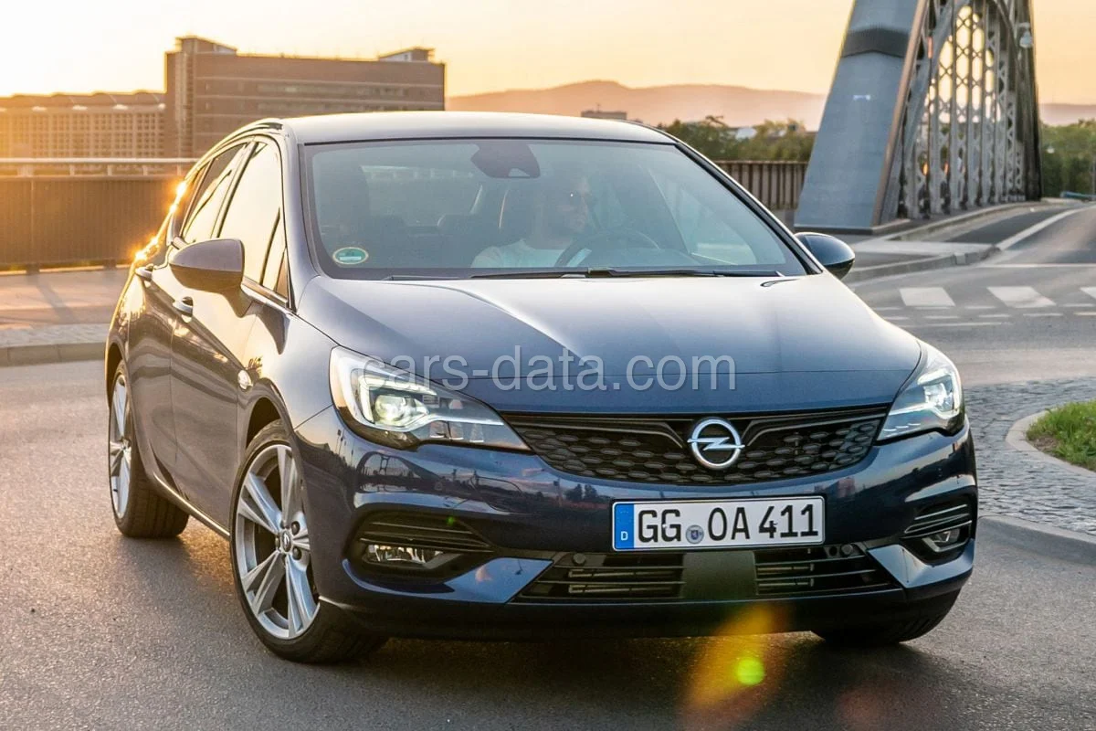 Opel Astra 1.5 CDTI 105hp Elegance 2019 front view