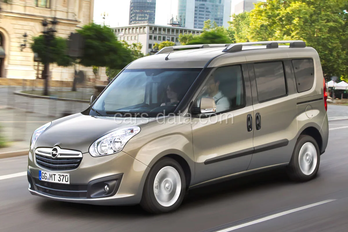 Opel Combo Tour L1H1 1.6 CDTI 105hp Selection 2012 front view