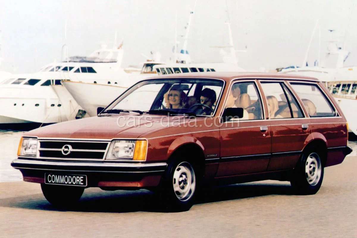 Opel Commodore Voyage 2.5 E Berlina 1981 front view