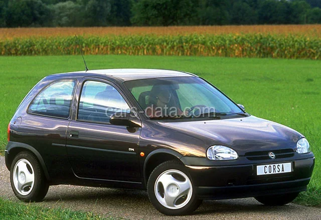 Opel Corsa 1.2i Swing 1993 front view
